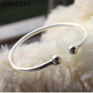 Ball Bracelet Couple Open Bracelet Pair Women Men Wedding Jewelry