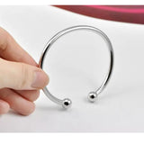 Ball Bracelet Couple Open Bracelet Pair Women Men Wedding Jewelry