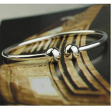 Ball Bracelet Couple Open Bracelet Pair Women Men Wedding Jewelry
