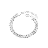 Adjustable Thai Silver Bracelet Jewelry S-B493