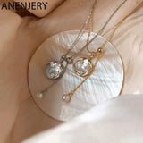 Silver Tassel Pearl Shell Necklace for Women