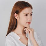 Silver Micro Pave Zircon Ear Cuff for Women Party S-E859