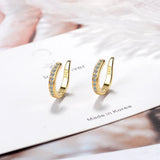 Silver Micro Pave Zircon Ear Cuff for Women Party S-E859