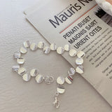 Irregular Circle Geometric Bracelet for Women