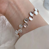 Irregular Circle Geometric Bracelet for Women