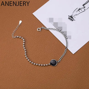 Drop Glaze Silver Bracelet For Women Jewelry