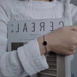 Drop Glaze Silver Bracelet For Women Jewelry