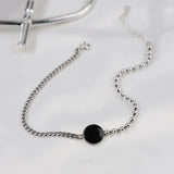 Drop Glaze Silver Bracelet For Women Jewelry