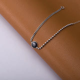 Drop Glaze Silver Bracelet For Women Jewelry