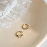 Star CZ Ear Clip Earrings for Women Ear Cuff Jewelry