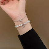 Star Moon Bracelet Love Pendant Couple Gift