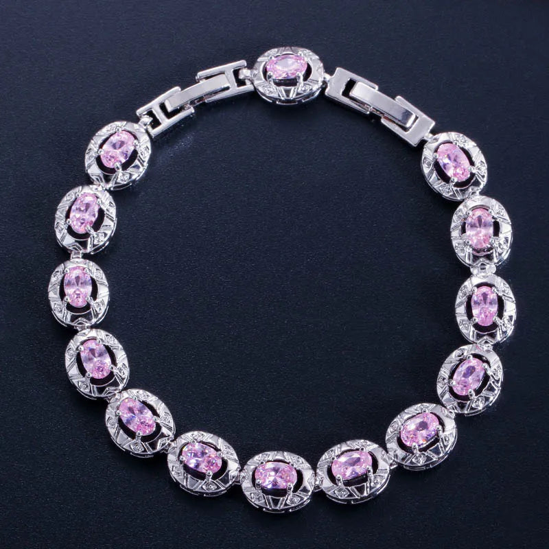 ANGELCZ Austrian Crystal Ladies Bracelet - 6 Colors