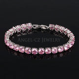 ANGELCZ Olive Green CZ Stone Bracelet Bangle AB029