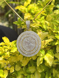 Colour Cubic Zirconia PENDANT Wedding Necklace Bridal Charm Engagement