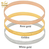 4PCS Dubai Bracelets for Women Indian Plated Copper Bangles