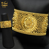 African Cuff Bangle Set with Ring Ethiopian Jewelry