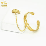 Baby Bracelet Chain Ring Newborn Cuff Bangles Name Jewelry