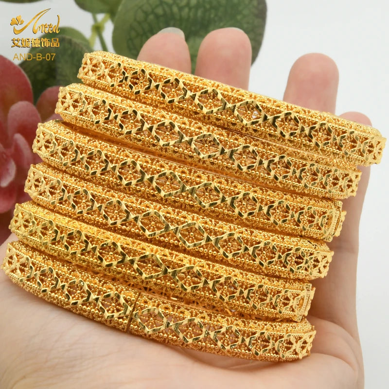ANIID Bangles For Women Indian Jewelry Bracelets Dubai African Bracelet