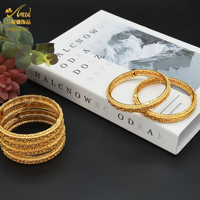 ANIID Bangles For Women Indian Jewelry Bracelets Dubai African Bracelet