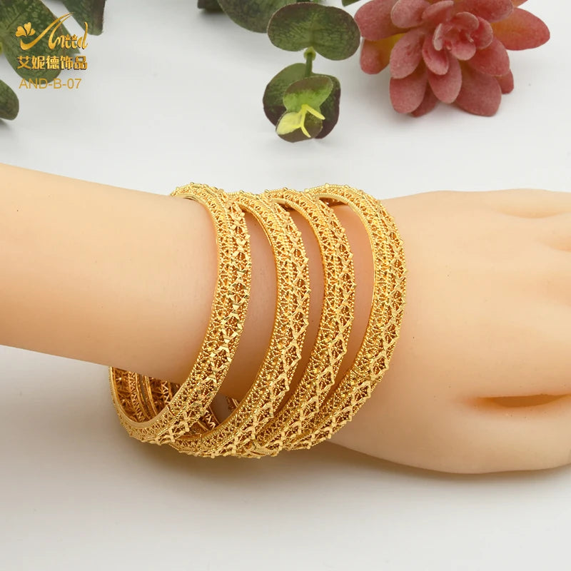 ANIID Bangles For Women Indian Jewelry Bracelets Dubai African Bracelet