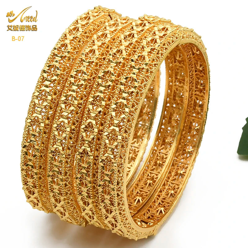 ANIID Bangles For Women Indian Jewelry Bracelets Dubai African Bracelet