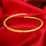 Copper Bangles For Women Charm African Bracelet Dubai Jewelry