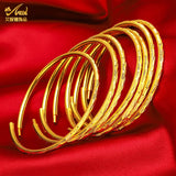 Copper Bangles For Women Charm African Bracelet Dubai Jewelry
