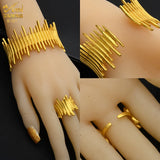 Dubai Bangles For Women Nigerian Wedding Jewelry African Bracelet