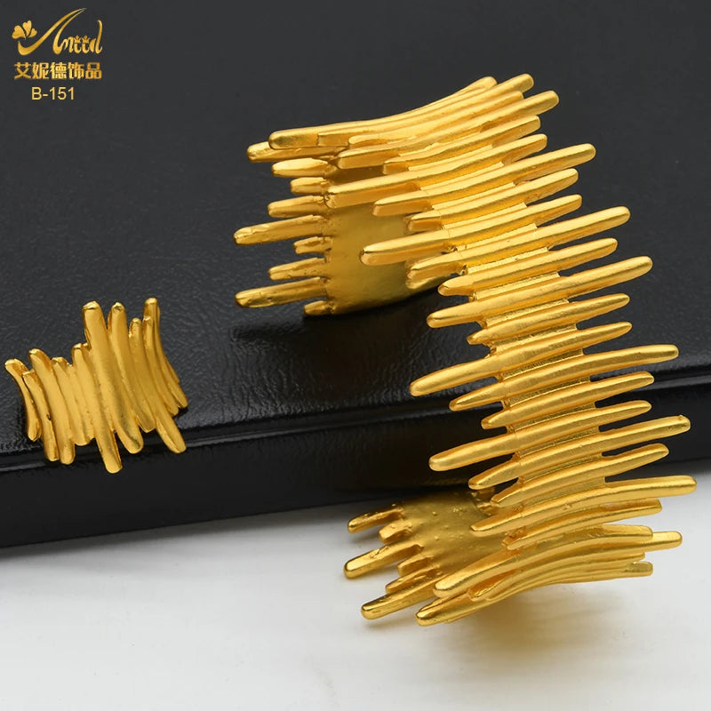 Dubai Bangles For Women Nigerian Wedding Jewelry African Bracelet