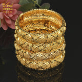 Dubai 24K Hand Bracelet And Bangles Women African Charm High Moroccan Jewelry