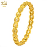 Dubai 24K Plated Bangle Bracelet Jewelry Indian Women Bangles
