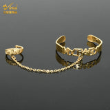 Dubai 24K Plated Bangles Baby Bracelet Jewelry Kids Newborn Boys Girls