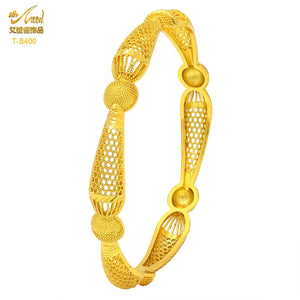 Dubai Copper Alloys Bangle Bracelet Jewelry Arabic Indian Women Charm Bangles