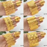 Dubai Bangle With Ring For Women African Bijoux Bracelet