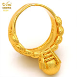Dubai Ring 24K Wedding Bride Arabic Ethiopian Big Moroccan Party