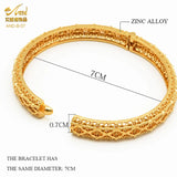 Dubai Plated Bangle Set Women's Indian Bracelets