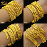 Dubai Plated Bangles for Women Indian Wedding Jewelry