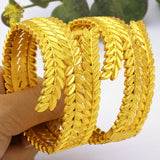 Dubai Plated Bangles for Women Indian Wedding Jewelry