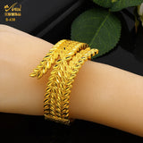 Dubai Plated Bangles for Women Indian Wedding Jewelry