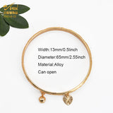 Dubai 24K Woman Bracelet Indian Bangles Wedding Brazilian Bracelets