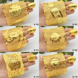 Adjustable Chain Bangle With Ring Women Indian Dubai Bracelet