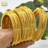 Indian 24K Plated Bangle Bracelet Jewelry for Women