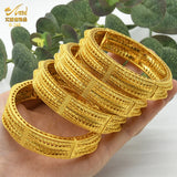 Indian 24K Plated Bangle Bracelet Jewelry for Women