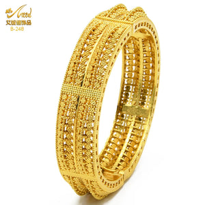 Indian 24K Plated Bangle Bracelet Jewelry for Women