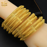 Indian 24K Plated Bangle Bracelet Jewelry for Women