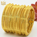 Indian 24K Plated Bangle Bracelet Jewelry for Women