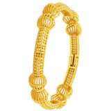 Indian Bangles 24K Plated Dubai Bracelet Charm Jewelry
