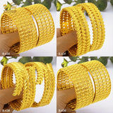 Copper Plating Bracelet Dubai Saudi Bangle for Bridal Party Arabic Jewelry