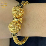 Indian Bangles Women Golden Ethiopian Jewelry Turnbuckle Brazilian Bracelet