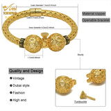 Indian Bangles Women Golden Ethiopian Jewelry Turnbuckle Brazilian Bracelet